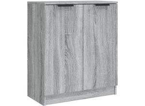 8720286967812 - Bonnevie - SideboardKommode Grau Sonoma 60x30x70 cm Holzwerkstoff vidaXL