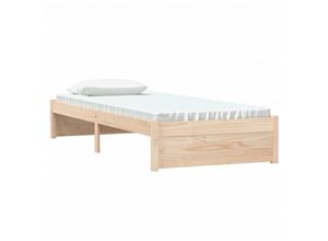 8720286998540 - MassivholzbettSchlafzimmerbett 75x190 cm vidaXL