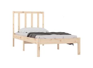 8720287037989 - Bonnevie - MassivholzbettSchlafzimmerbett Kiefer 90x200 cm vidaXL