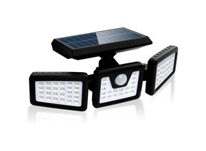 3760093548038 - Lumi Jardin - Solarspot mit 3 Köpfen und Sensor 800LM falcon