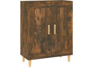 8720287084884 - Bonnevie - SideboardKommode Räuchereiche 695x34x90 cm Holzwerkstoff vidaXL