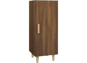 8720287085294 - Bonnevie - SideboardKommode Braun Eichen-Optik 345x34x90 cm Holzwerkstoff vidaXL