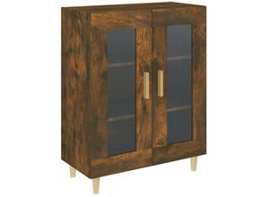 8720287084822 - Sideboard，Kommode Räuchereiche 695x34x90 cm Holzwerkstoff vidaXL