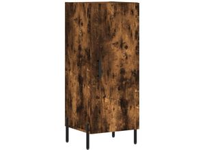 8720845867249 - Bonnevie - SideboardKommode Räuchereiche 345x34x90 cm Holzwerkstoff vidaXL