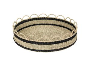 3560232629648 - Atmosphera Créateur Dintérieur - Geflochtener Tablett jada ø 35 cm 3560232629648 - Atmosphera Créateur Dintérieur - Geflochtener Tablett jada ø 35 cm