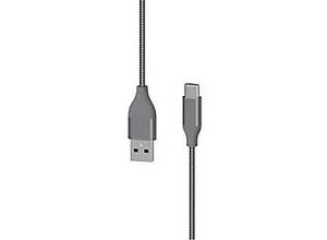 4260458921999 - Kabel PREMIUM Metallic USB to Type C (USB-C) Cable 15 m (Fast Charging 3A USB 20) Space Grey