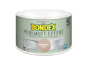 8716242934875 - BONDEX Bastelfarbe PERLMUTT-EFFEKT Farben Holzfarbe für Möbel & Accessoires 05 l rosegold (kupferner opal) Lacke