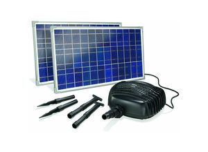 4260057862976 - Solar Bachlaufpumpe 50W 3400 l h Solarpumpe Wasserfall Pumpe Teich 101766