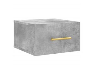 8720845946371 - Bonnevie - Wand-NachttischBeistelltisch Betongrau 35x35x20 cm vidaXL 8720845946371 - Bonnevie - Wand-NachttischBeistelltisch Betongrau 35x35x20 cm vidaXL
