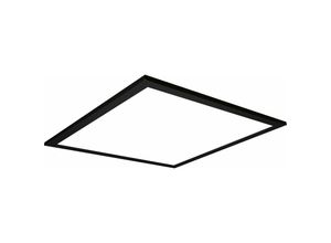 4058075650251 - Ledvance - led WiFi Deckenleuchte schwarz 28W 2000LM 3000-6500K 45x45 cm Wandleuchte dimmbar rgb Technologie Smart+Planon steuerbar über App