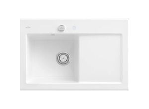 4022693912091 - Villeroy&Boch Spülbecken Küchenspüle Subway 45 Weiß Alpin 780x510mm Unterschrankbreite 45cm