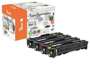 7640460547320 - H207X 4 Tonermodule XL (bk c m y) ersetzt HP No 207X W2210X W2211X W2212X W2213X für zB HP Color LaserJet Pro MFP M 283 fdw (wiederaufbereitet)