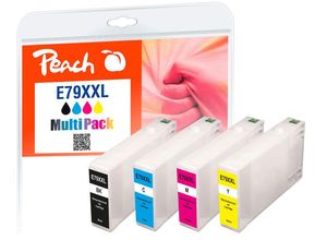 7640173430506 - E79 XXL 4 Druckerpatronen XXL (bk c m y) ersetzt Epson No 79XXL C13T78954010 für zB Epson WorkForce Pro WF -5100 (wiederaufbereitet)