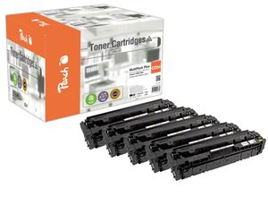 7640460541335 - HP 054 5 Toner (2*bk c m y) ersetzt Canon CRG-054 3024C002*2 3023C002 3022C002 3021C002 für zB Canon iSENSYS MF 642 Cdw (wiederaufbereitet)