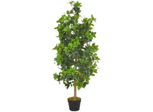 8719883553399 - Bonnevie - Künstliche Pflanze Lorbeerbaum mit Topf Grün 120 cm vidaXL23435