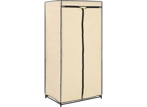 8719883564838 - Bonnevie - Kleiderschrank Creme 75×50×160 cm vidaXL559882