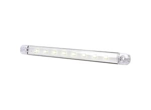 4016138980431 - Led Innenraumleuchte 728 LW10 led 12 v (b x h x t) 238 x 25 x 104 mm - WAS