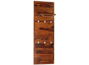 8718475610953 - Bonnevie - Wandgarderobe Massivholz 118×40 cm vidaXL141076