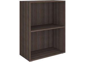 8720286763353 - Bonnevie - BücherregalStandregal Holzwerkstoff 60x31x78 cm Grau Sonoma-Eiche vidaXL