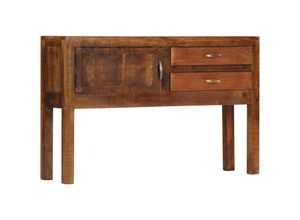 8719883559278 - Sideboard，Kommode 118x30x75 cm Massivholz Mango vidaXL