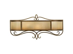 5024005605300 - Elstead - Feiss FE-JUSTINE2-A Wandleuchte Justine 2xE14 60W Eisen Astral Bronze Glas H298cm B619cm dimmbar