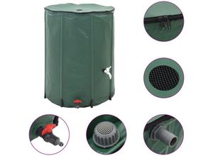 8718475874478 - Bonnevie - Wasserspeicher Regentonne Wassertank Wassertank 750L vidaXL378378