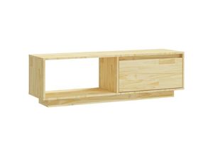 8720286761748 - TV-Schrank，TV-Möbel 110x30x335 cm Massivholz Kiefer vidaXL