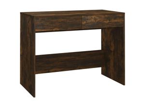 8720286836804 - Vidaxl - Schreibtisch Räuchereiche 101x50x765 cm Holzwerkstoff