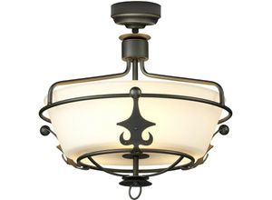 5024005347910 - Lighting windsor-sf-gr Deckenleuchte Windsor 3xE27 60W Stahl Graphit H39cm Ø47cm dimmbar - Elstead