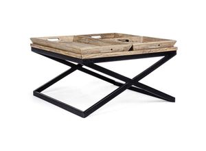 8055303916840 - - Tray Couchtisch mit Tablett 90x90 cm