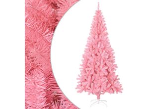 8720286362877 - Vidaxl - Künstlicher Weihnachtsbaum mit Ständer Rosa 240 cm pvc