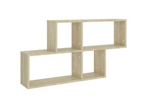 8720286595817 - Bonnevie - Wandregal Wandboard Sonoma-Eiche 100x18x53 cm Holzwerkstoff vidaXL