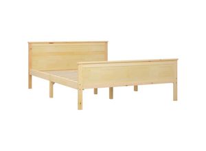 8720286579343 - MassivholzbettSchlafzimmerbettDoppelbett Kiefer 120x200 cm vidaXL