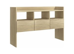 8720286607206 - Bonnevie - SideboardKommode Sonoma-Eiche 105x30x70 cm Holzwerkstoff vidaXL