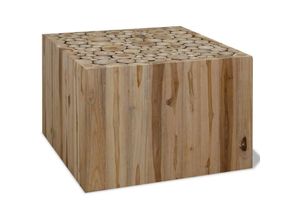 8718475533429 - Bonnevie - Couchtische Kaffeetisch Echtholz 50 x 50 x 35 cm vidaXL