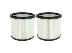 4062692524024 - vhbw 2x Rund-Filter kompatibel mit Aqua Vac Gusty 30   50 Super 22 Industrial 30 Industrial 35 Industrial 50 Max 30 NTP 30 Mehrzwecksauger