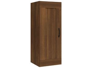 8720287085805 - Hängeschrank Braun Eichen-Optik 35x34x90 cm Holzwerkstoff vidaXL - Braun