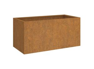 8720287145578 - Bonnevie - PflanzkübelBlumenkasten 62x30x29 cm Cortenstahl vidaXL