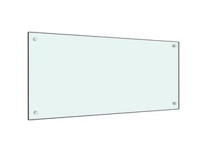 8718475798187 - Bonnevie - Küchenrückwand Weiß 90x40 cm Hartglas vidaXL931426