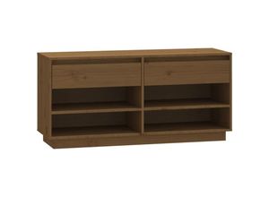 8720845580902 - Bonnevie - SchuhregalSchuhschränke Honigbraun 110x34x52 cm Massivholz Kiefer vidaXL 8720845580902 - Bonnevie - SchuhregalSchuhschränke Honigbraun 110x34x52 cm Massivholz Kiefer vidaXL