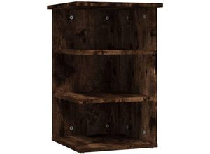 8720845693978 - Beistellregal Räuchereiche 35x35x55 cm Holzwerkstoff vidaXL - Braun