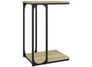 8720845718480 - Bonnevie - BeistelltischKaffeetisch Sonoma-Eiche 40x30x60 cm Holzwerkstoff vidaXL