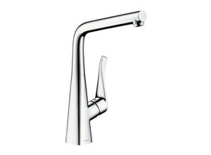 4011097718170 - Metris M71 Küchen Armatur 320 14822000 chrom 3-stufig schwenkbarer Auslauf - Hansgrohe