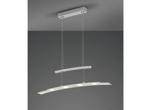 4017807481372 - Reality Leuchten - led Pendelleuchte samos Silber dimmbar höhenverstellbar - 80cm breit