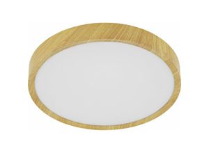 9002759986025 - Eglo 98602 Deckenleuchte MUSURITA Holzoptik natur Kunststoff weiß 6x55W H75cm Ø44cm 3000K