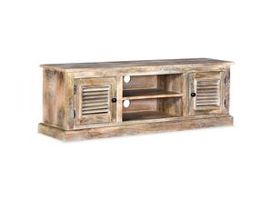 8718475574071 - TV-Schrank，TV-Möbel Solides Mangoholz vidaXL