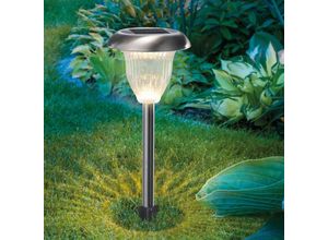 4260057865038 - - Solarleuchte FlowerLight DuoColor warm- kaltweiß umschaltbar 102604