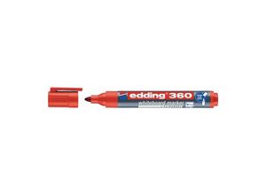 4004764391264 - 4-360002 Whiteboardmarker 360 rot Strichbreite 15-3 mm Rundspitze - Edding