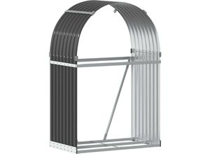 8720845897048 - Bonnevie - Kaminholzunterstand Anthrazit 80x45x120 cm Verzinkter Stahl vidaXL684605 8720845897048 - Bonnevie - Kaminholzunterstand Anthrazit 80x45x120 cm Verzinkter Stahl vidaXL684605