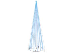 8720287018018 - Weihnachtsbaum，Kunstbaum Kegelform Blau 1134 LEDs 230x800 cm vidaXL